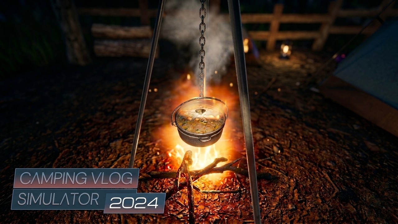 Camping Vlog Simulator 2024 Full Gameplay