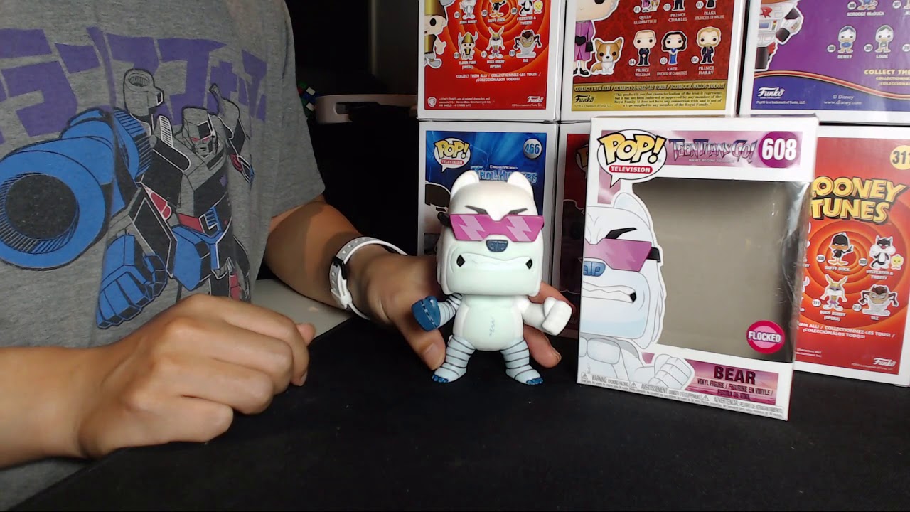 Funko Pop! Unboxing - Bear (Flocked) #608 - Television - Teen Titans Go!
