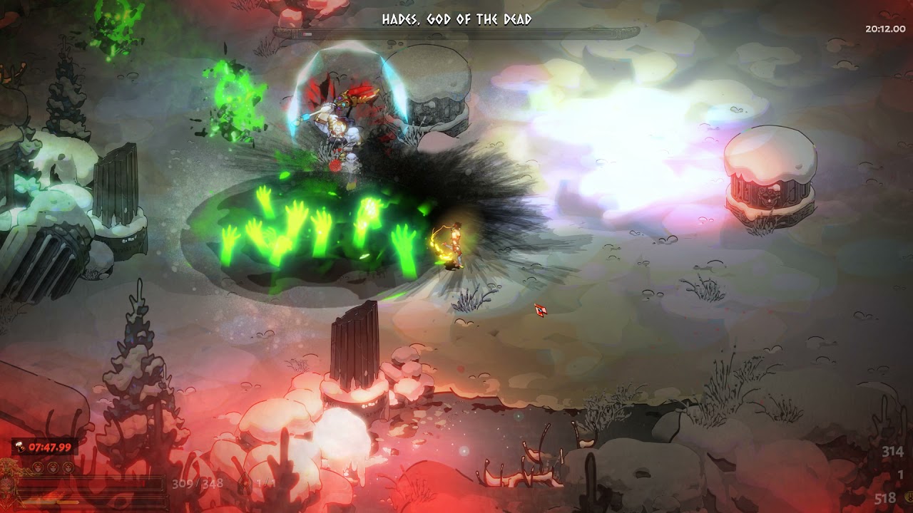 Hades vs. Gilgamesh Sea Storm+Splitting Bolt+Second Wave