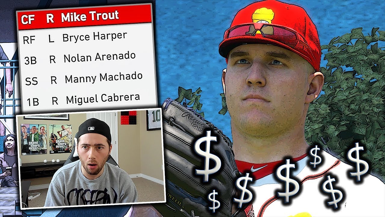 LARGEST CONTRACTS TEAM BUILD! MLB THE SHOW 19 DIAMOND DYNASTY
