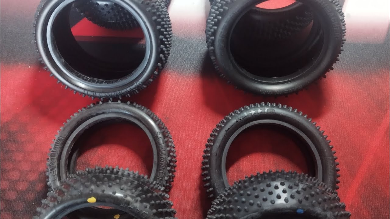 On découvre les pneus Schumacher mini dart et mezzo pour la 1/10