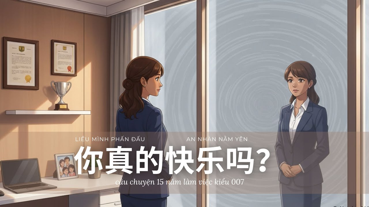 高薪但孤独，躺平但平庸，你会怎么选？Liều mình phấn đấu hay chọn “nằm yên”? #hskk #hoctiengtrung #生活平衡 #工作 #选择