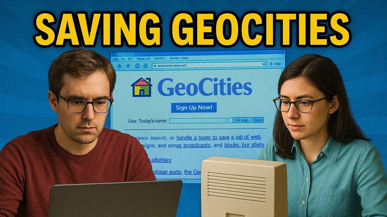 &ldquo;Saving GeoCities: The Race to Preserve the Early Web&rdquo;