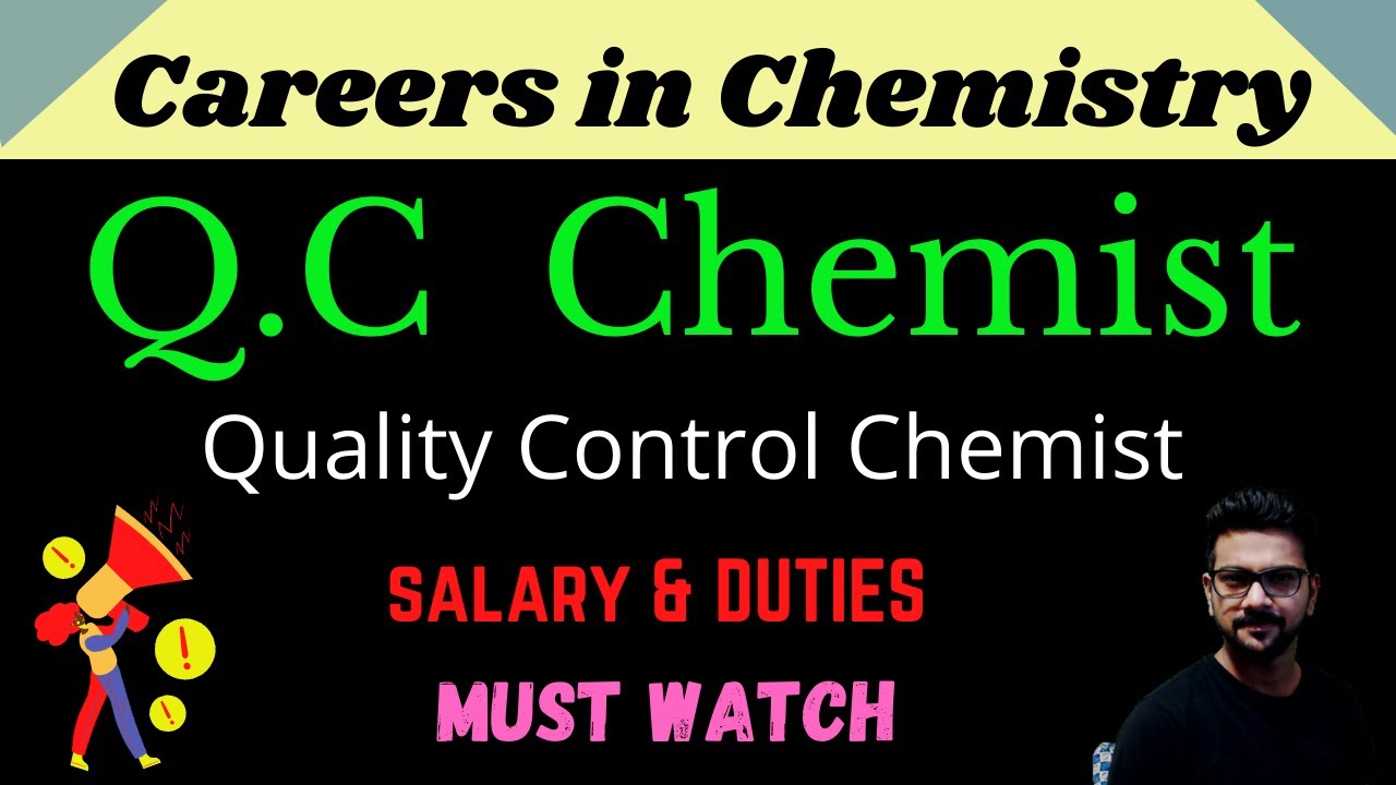 Quality Control Chemist || Quality Assurance || Jobs In Chemistry || Pharmaceutical Jobs ||