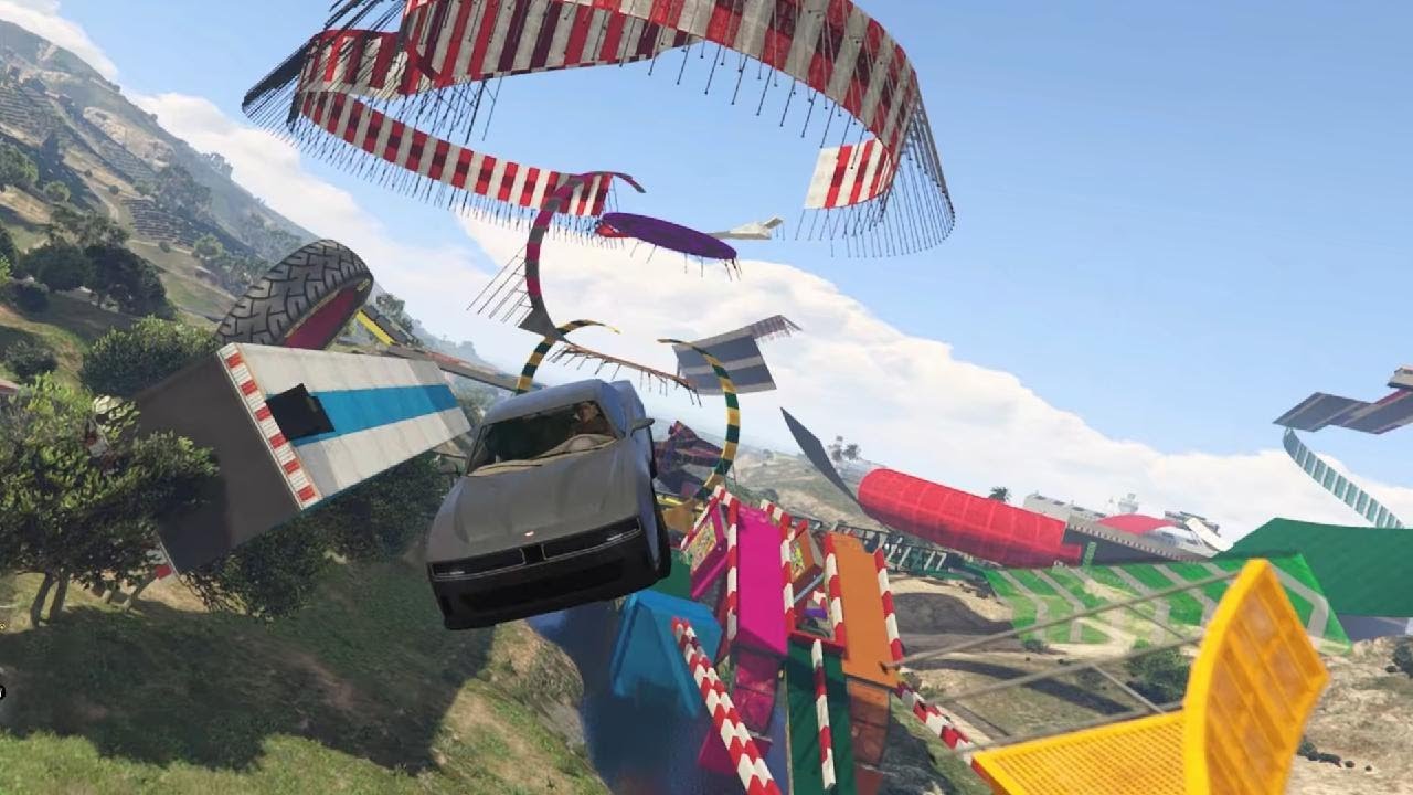 Grand Theft Auto V _Buffalo EVX Parkour 👍by xenia2005 😉