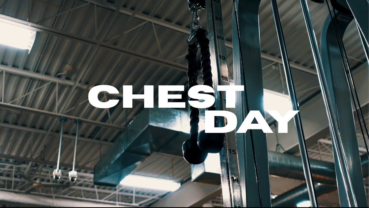 Chest Day But Its Aesthetic