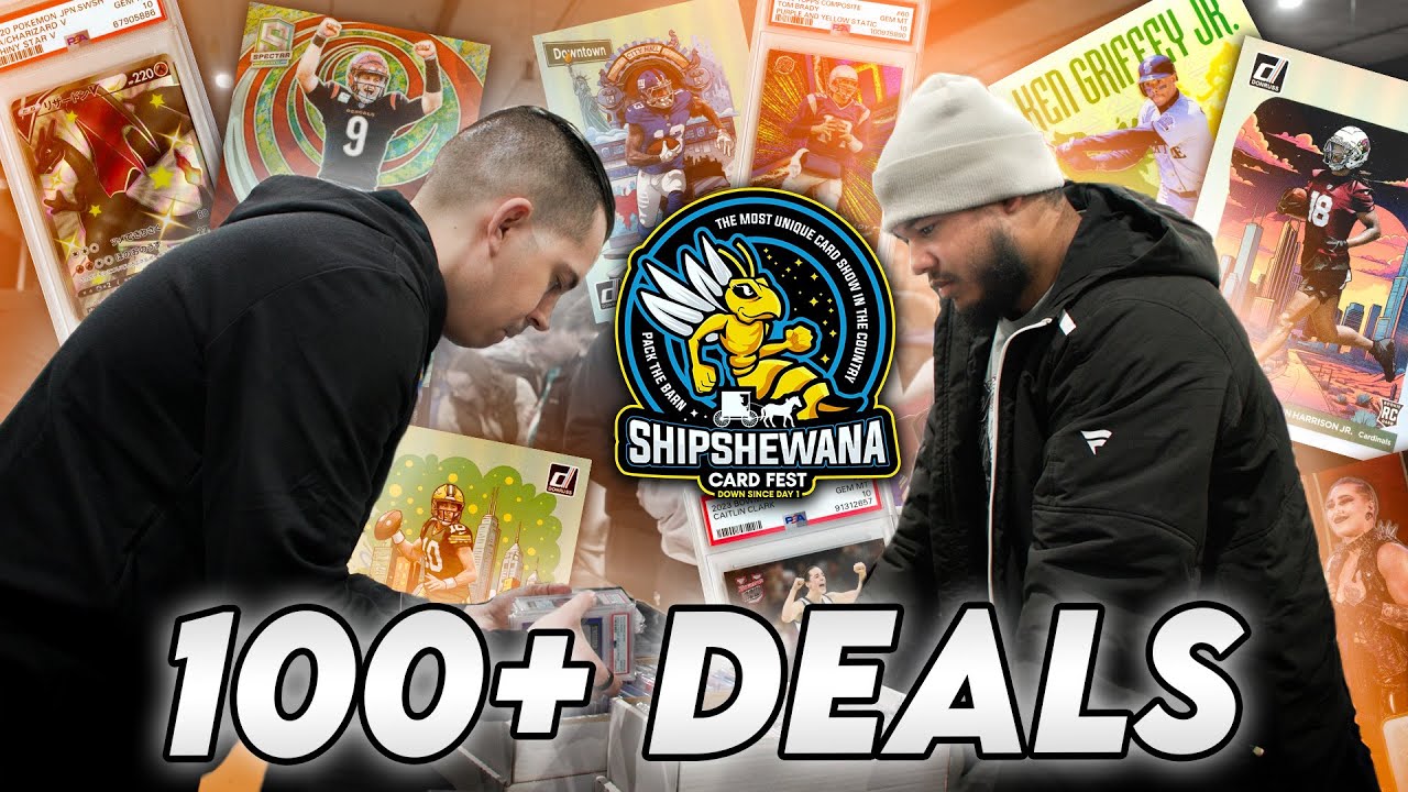Making 100+ Deals In ONE DAY At a Sports Card Show 🤯 *INSANE DEALS*