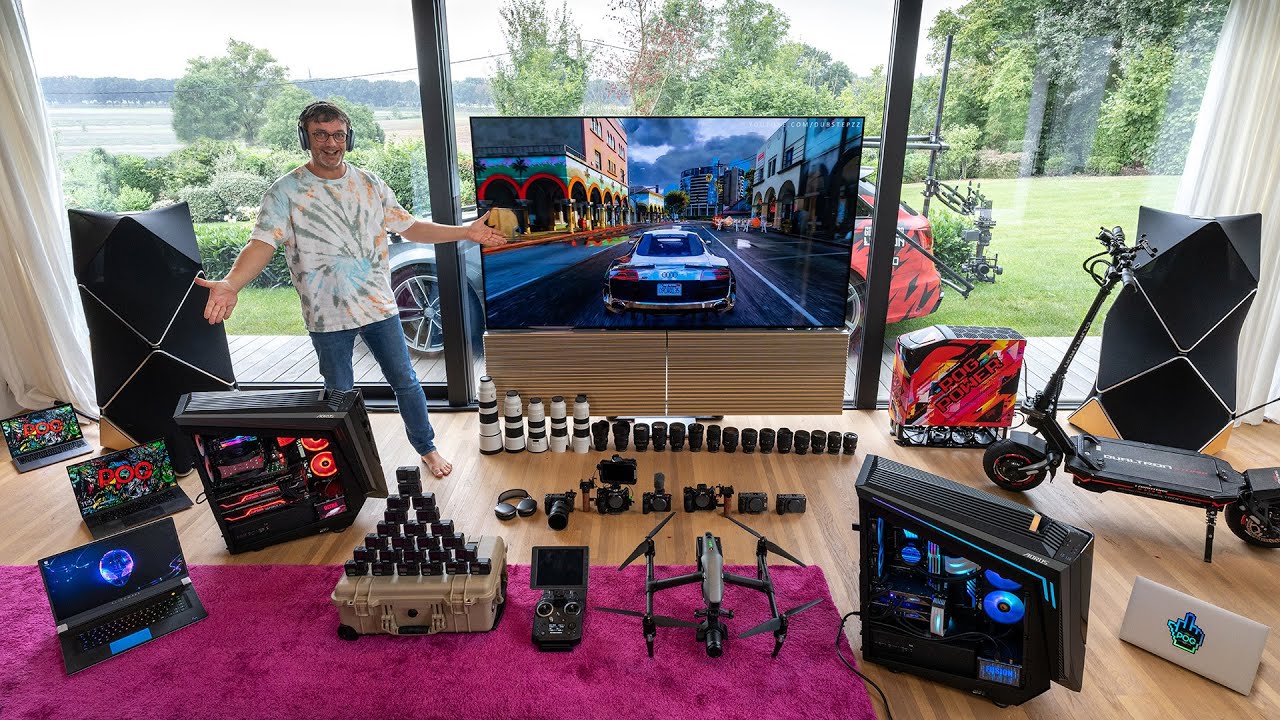 Je vous montre mes 500 000 &euro; de technologies