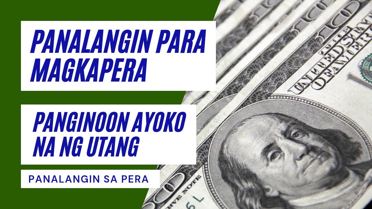 Panalangin Para Sa Pera | Dasal Para Magkapera