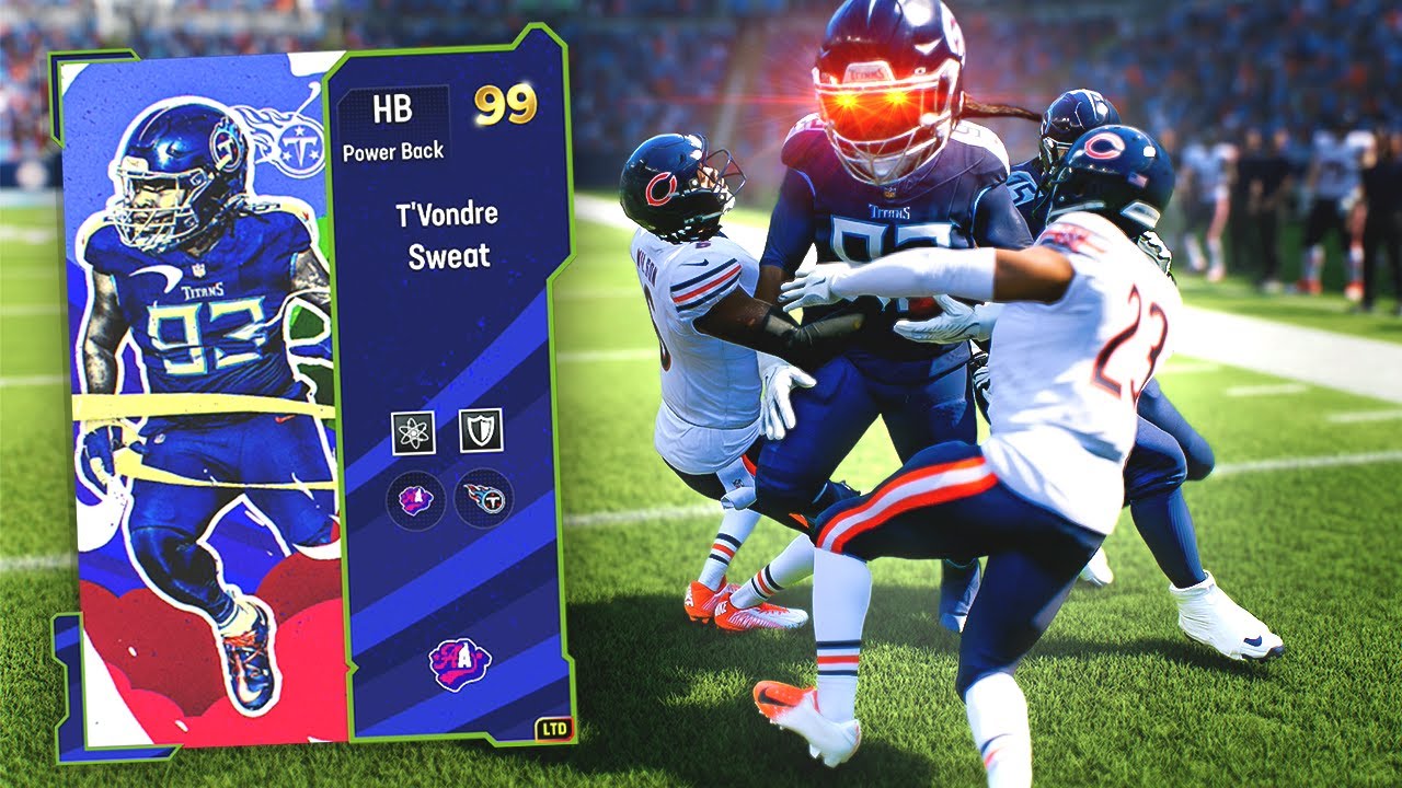 My running back is 6'5 366 pounds