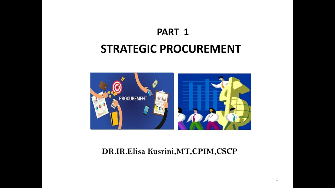 STRATEGIC PROCUREMENT - PART 1