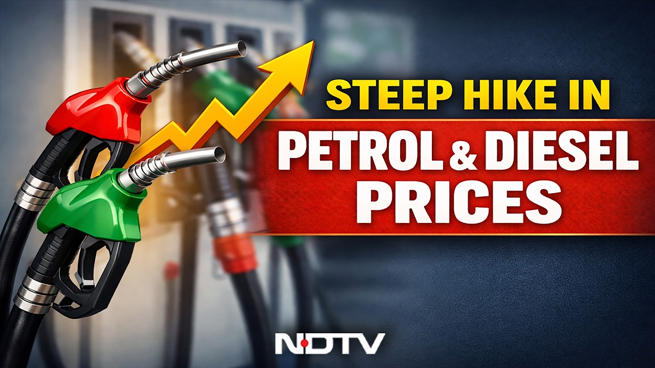 Fuel Prices Hiked LIVE | Petrol Diesel Prices News Today LIVE | Steep Hike In Petrol, Diesel Prices
