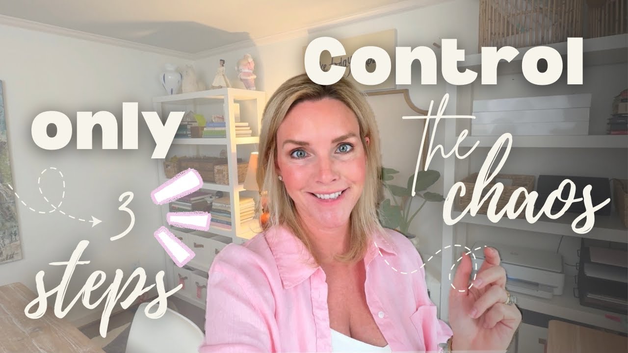 You're going to take control of your life with this 3-part Command Center System.