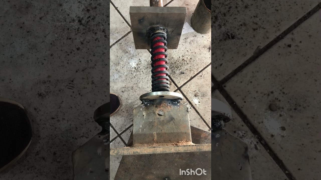 Compactador de Solo Caseiro.