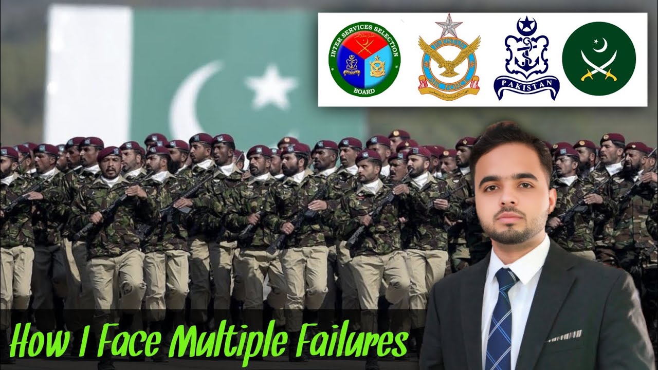 Facing Rejection in Pakistan Army, Navy & Air Force | My ISSB Failure Story & Lessons Learned