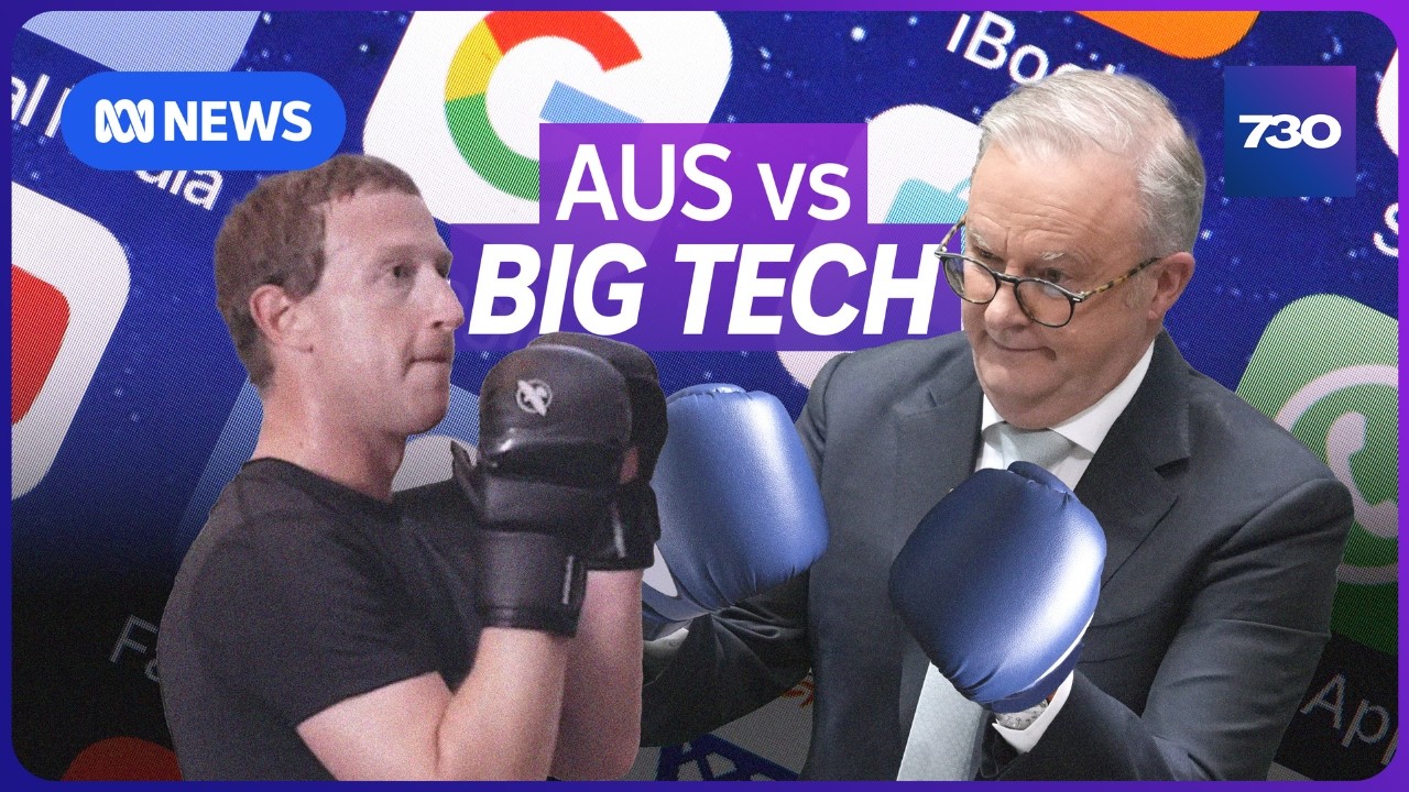 Australia's plan to make big tech companies pay for Australian news on their platforms | 7.30