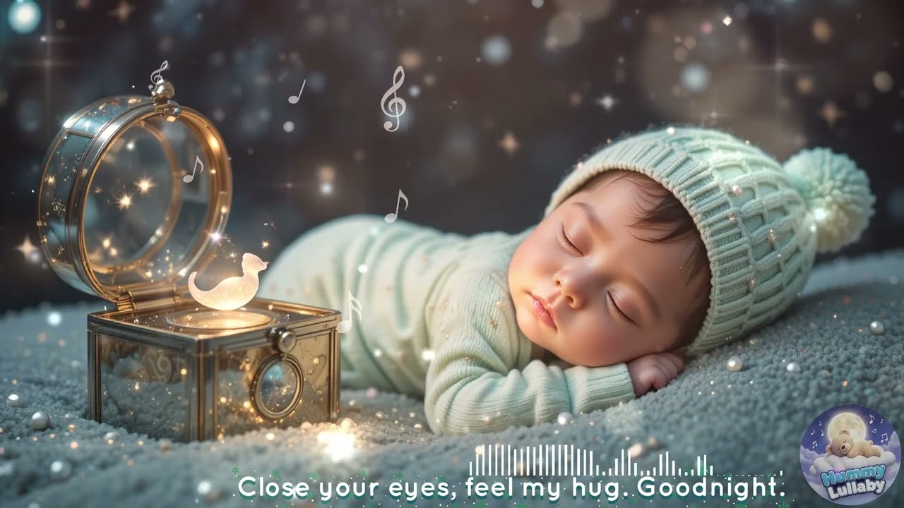 Snowy Lantern Dream ❄️ Gentle 3 Hours Baby Lullaby for Sweet Sleep #Lullaby