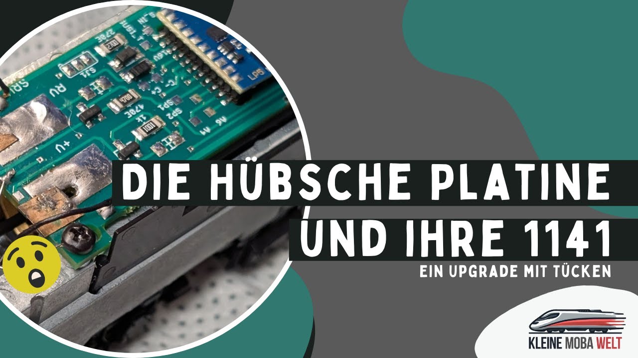 🚂 AMW Platine in Roco &Ouml;BB 1141 &ndash; ich dachte, es w&auml;re einfach&hellip; Falsch gedacht!