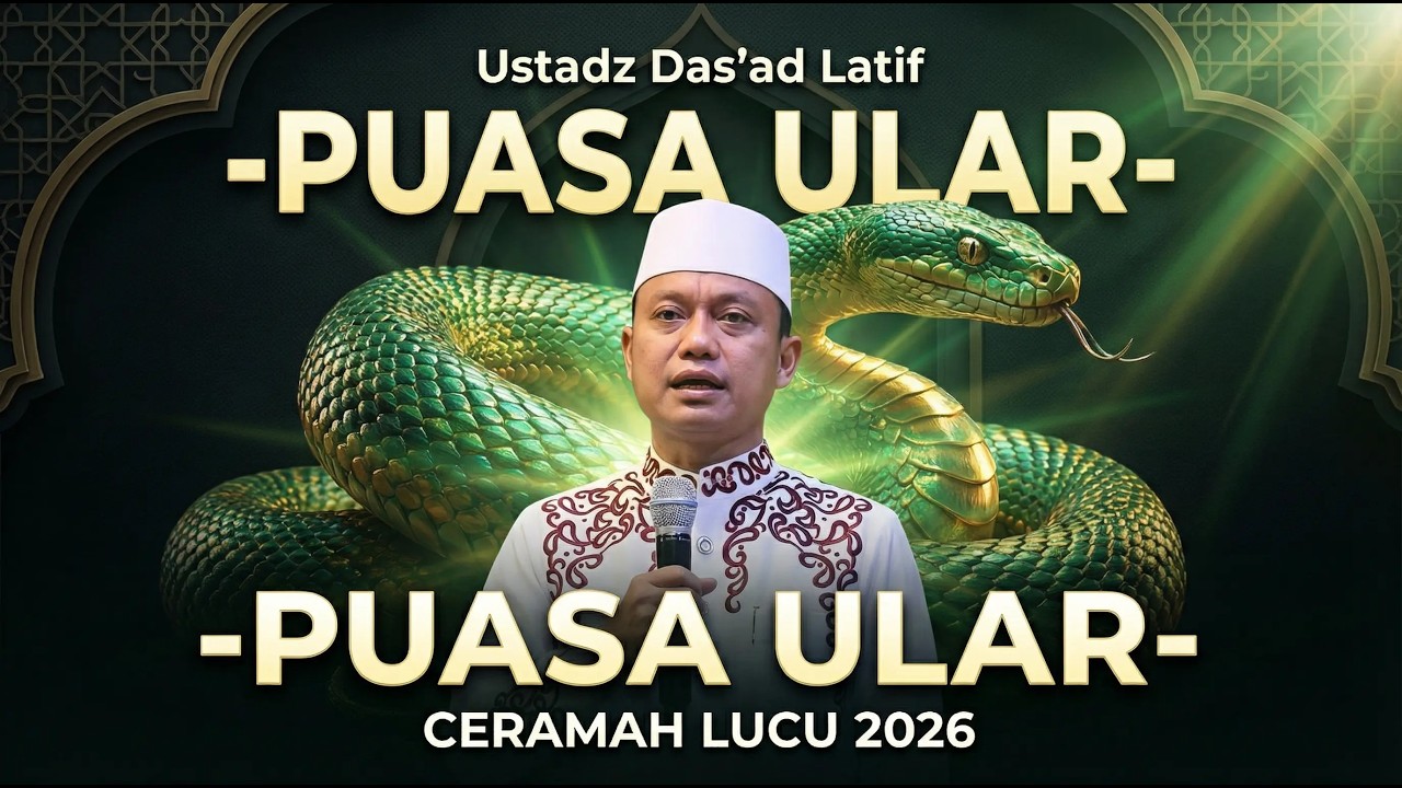 CERAMAH SUPER LUCU USTADZ DAS'AD LATIF CERAMAH TERBARU 