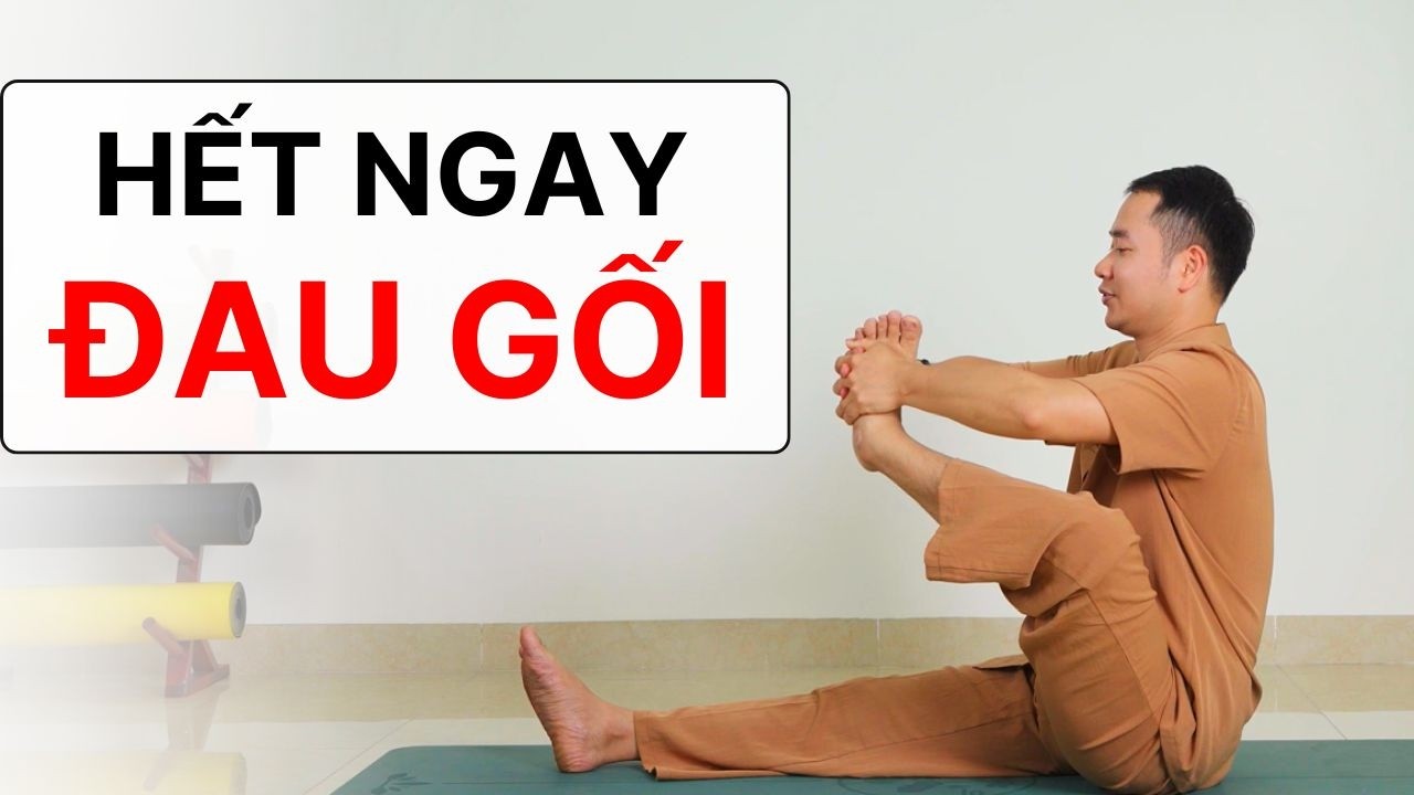 Yoga chữa đau CƠ KHỚP GỐI, cải thiện ĐAU THẦN KINH TOẠ | Hải Ninh Yoga