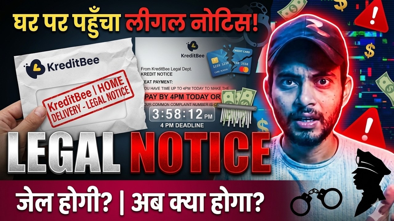 Did KreditBee send a court notice to your home for not repaying the loan? 🚨 | Reality of KreditBe...