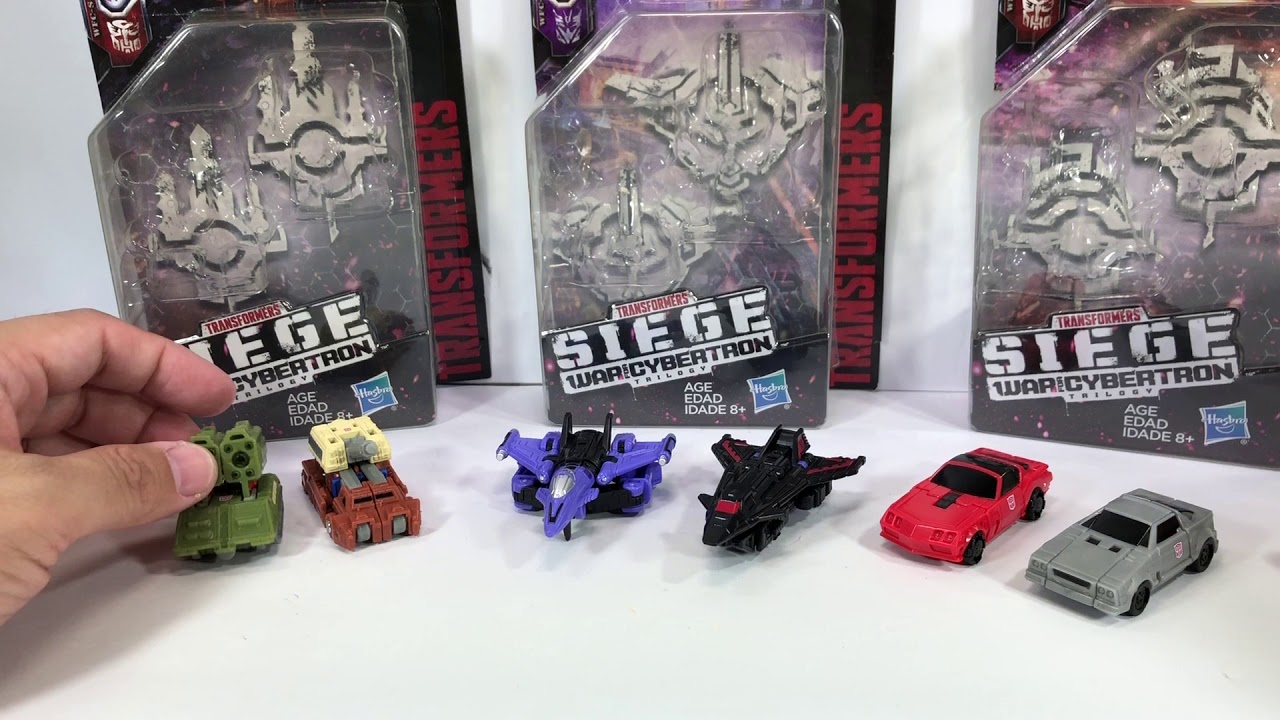 Transformers War for Cybertron SIEGE Micromasters Wave 1 Chefatron Review