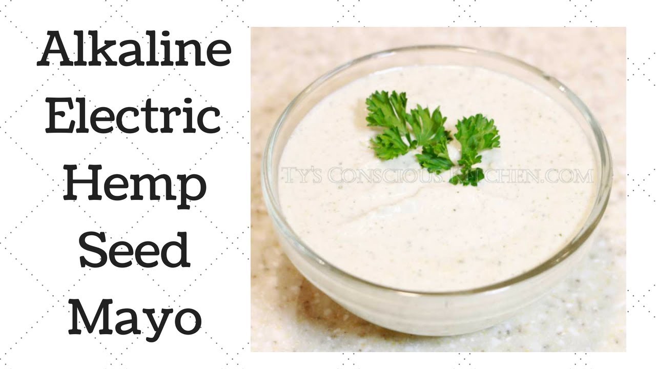 Hemp Seed Mayo Dr. Sebi Alkaline Electric Recipe