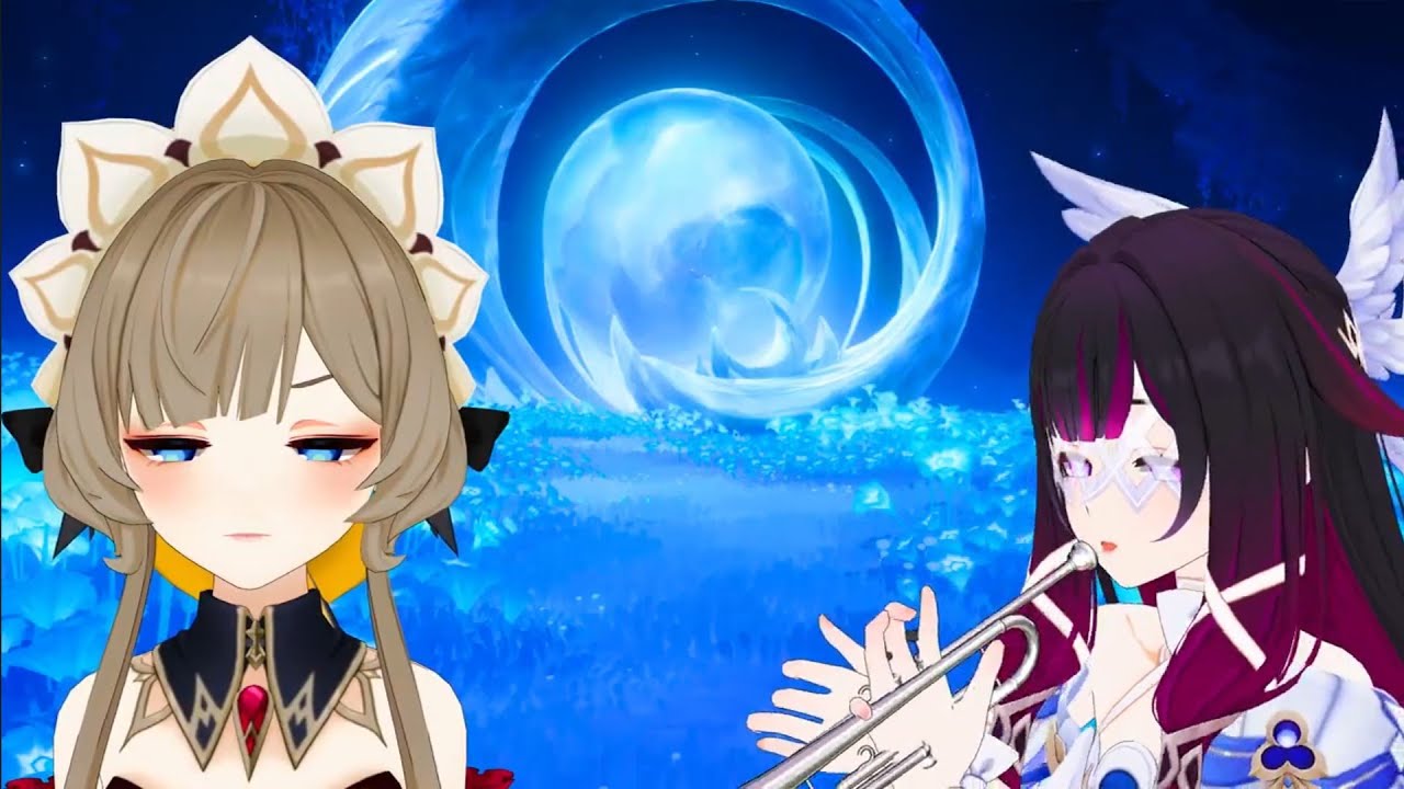 Sandrone | Columbina Trumpet MEME Genshin  Impact MMD 原神  #sandrone  #colombina