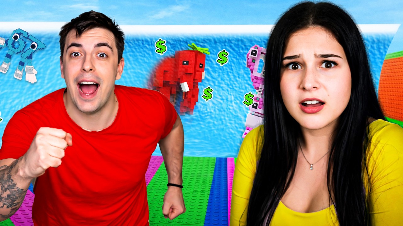 LARITA MI UNISTAVA CELU BAZU U ESCAPE TSUNAMI    - Brainrot Roblox