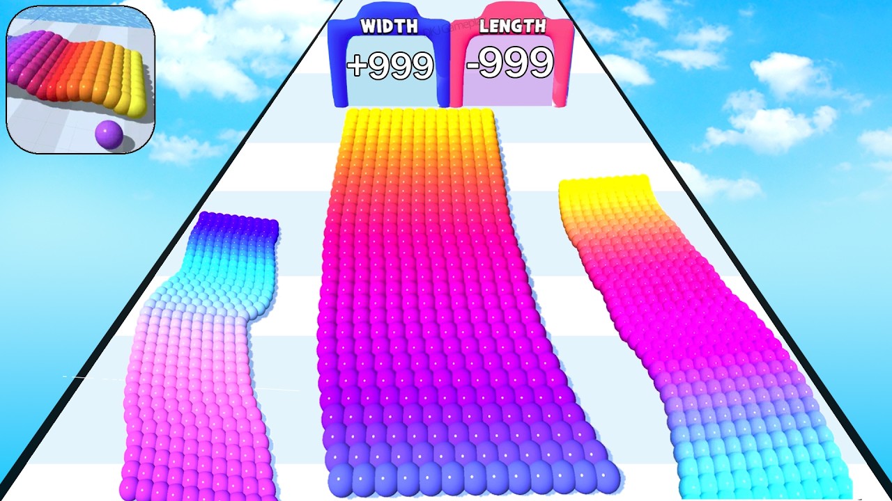 Satisfying Mobile Gaming CANVAS RUN New Gameplay Walkthrough (Android,iOS) Freeplay All Levels