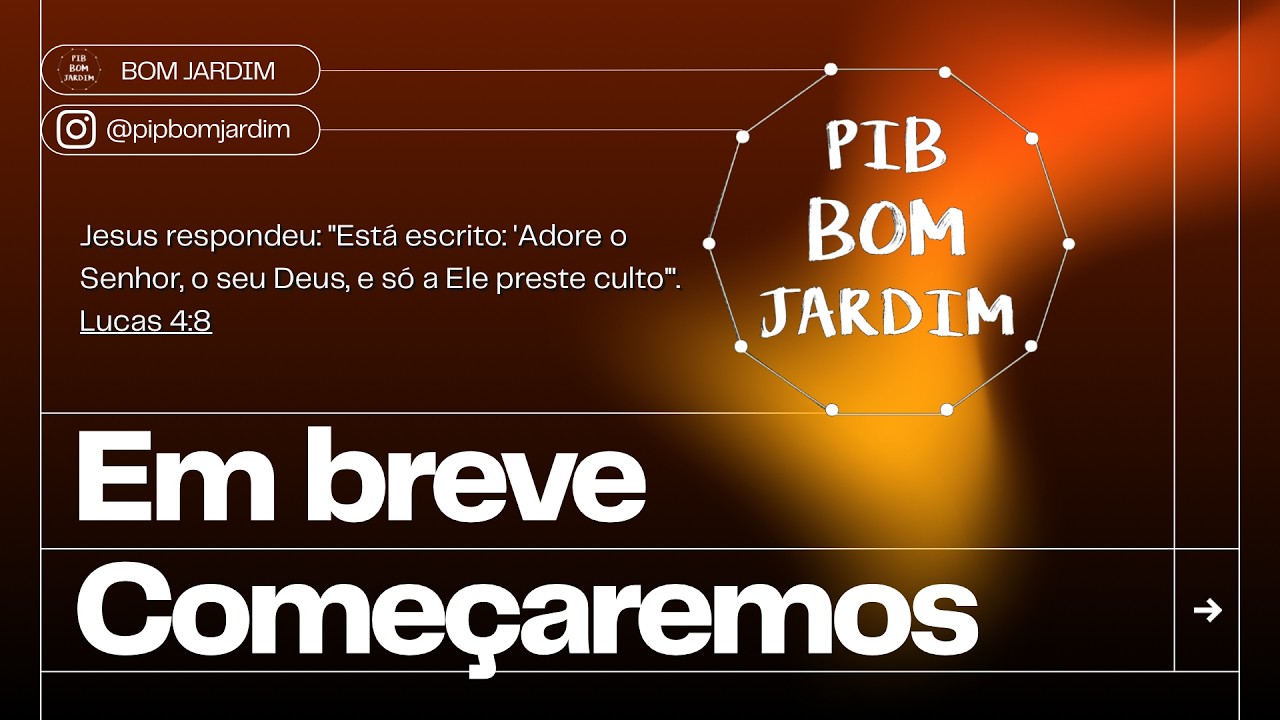 Culto de Domingo | PIB Bom Jardim - 01/03/2026