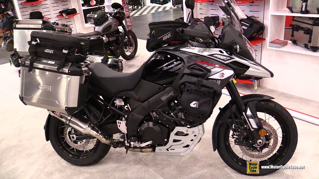 2018 Suzuki V-Strom 1000 Givi Accessorized - Walkaround - 2018 AIMExpo