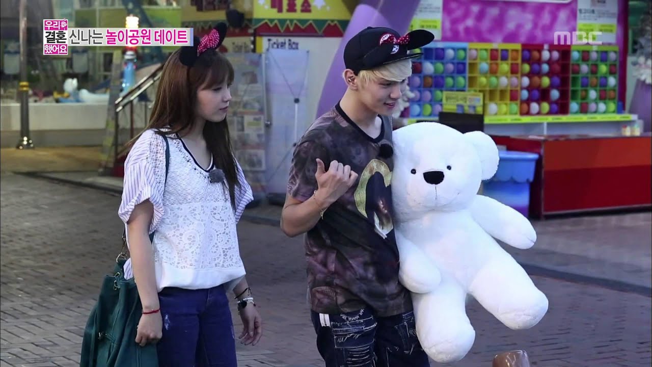 우리 결혼했어요 - We Got Married, Tae-min, Na-eun, Key, Jeong Eun-ji, Double Date(21) #06, 태민-손나은(21) 20130
