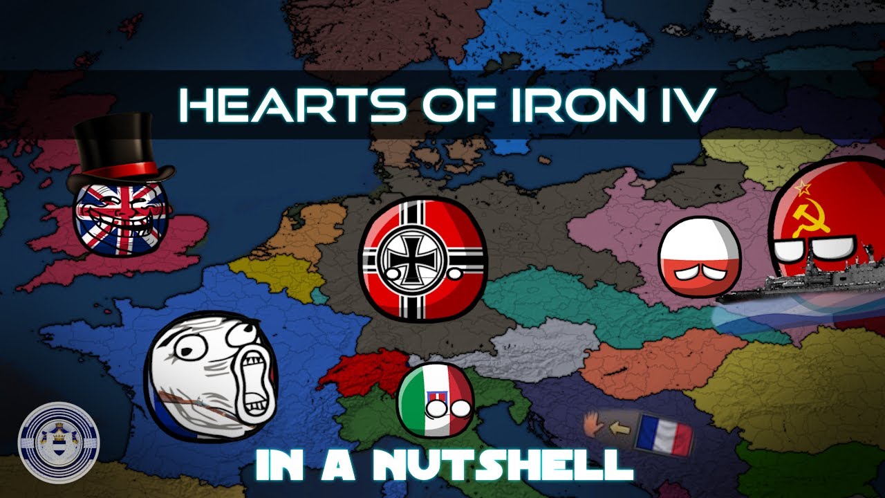 Hearts of Iron In a Nutshell | Countryballs | Part I