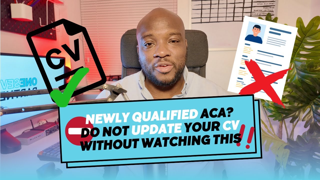 The Ultimate CV Guide for Newly Qualified ACA Accountants | Free Template Included