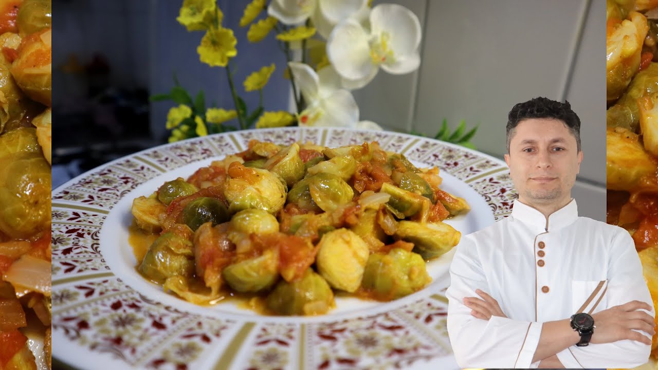 وصفه شهيه لطبخ الملفوف بروكسيل او الكرنب الصغير🧶 Les choux de Bruxelles Brussels cabbage