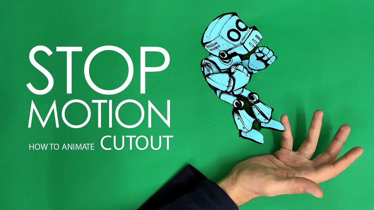 STOP MOTION Tutorial How to animate Cutout