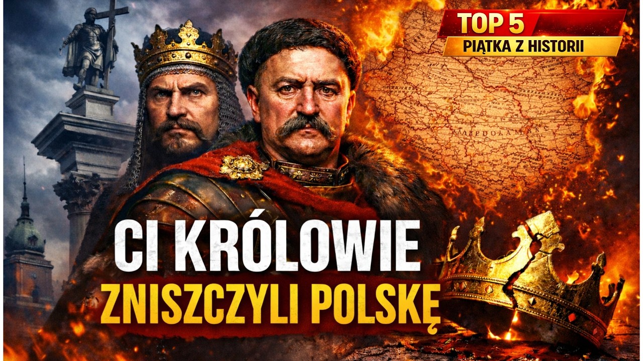 5 władc&oacute;w, kt&oacute;rzy szkodzili Rzeczpospolitej. Historia Polski, jakiej nie znacie [lektor PL]