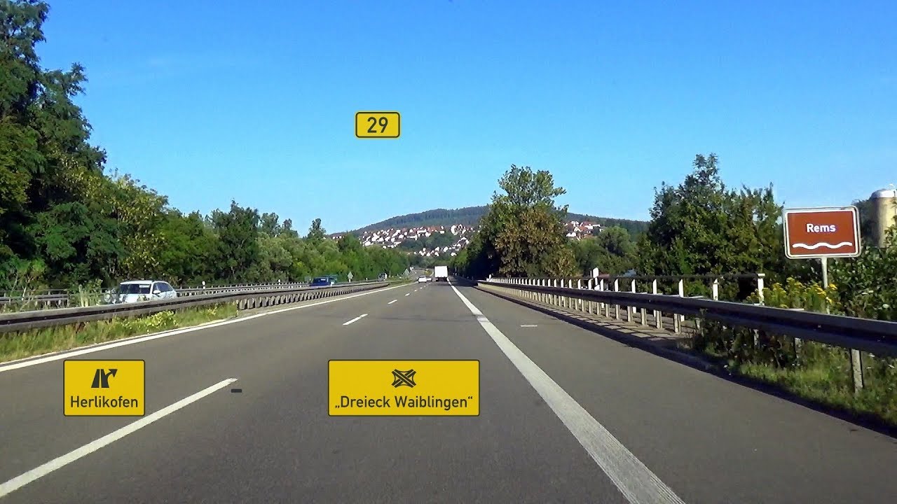 🇩🇪 B29: AS Herlikofen - „Dreieck Waiblingen“ (3x)