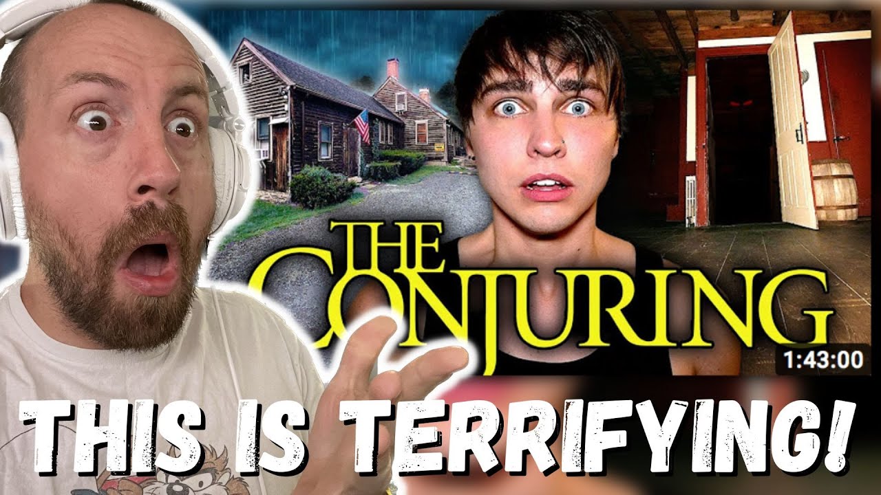 THIS IS TERRIFYING! Sam and Colby Surviving A Week at The Conjuring House PT 2: The Woods (REACTION)