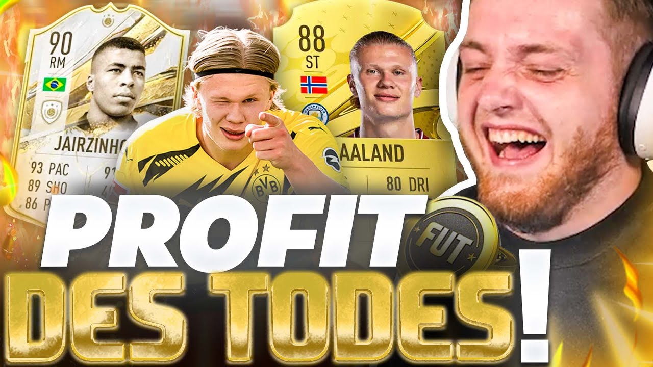 💸🤩2 SEITEN Haaland verkauft! | & 90er IKONE JAIRZINHO! Profitrader TRYMACS schlägt zu in FIFA 23!