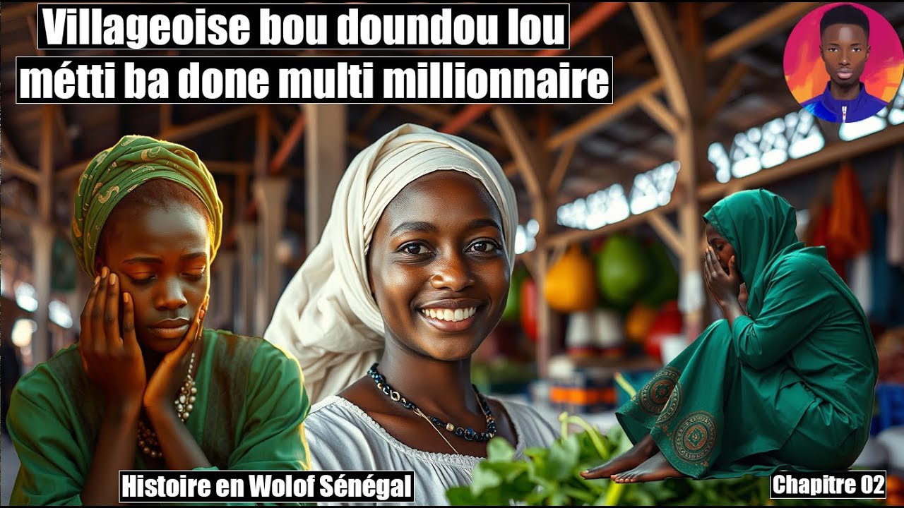 😭😭Villageoise Bou doundou lou métti ba done Multi millionnaire 😭😭 Chapitre 02
