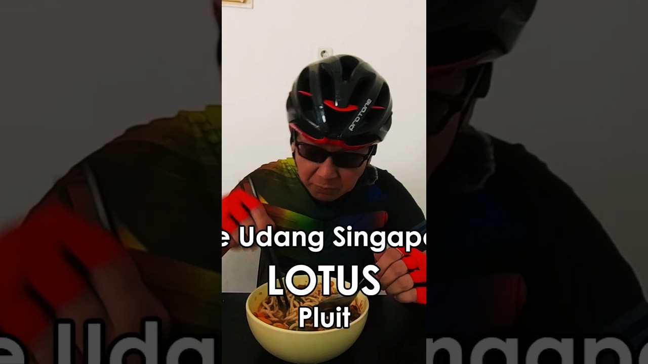 Lotus Mie Udang Singapore #cycling #gowes #cyclist #jakarta #mieudang #lotus #ridevlog #bakmiride