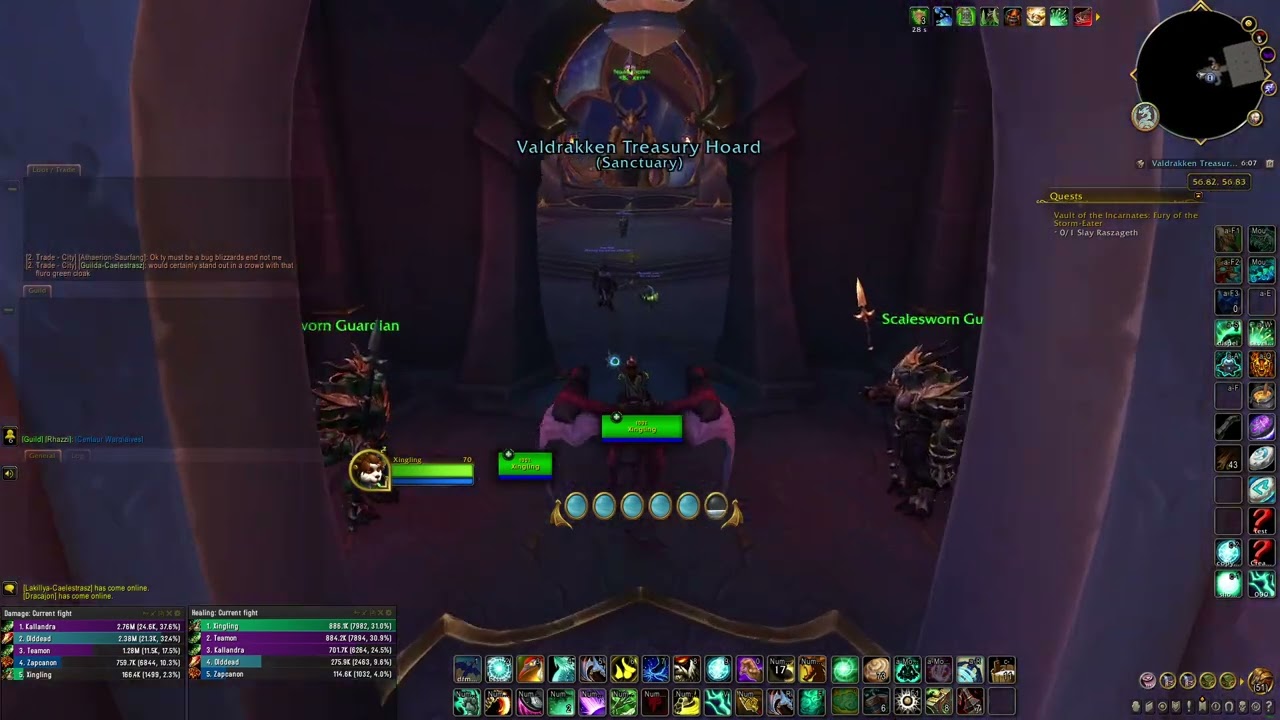 Location of Great Vault (in bank) and Valor Upgrade in Dragonflight
