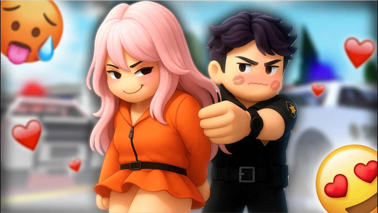 &iexcl;Un POLIC&Iacute;A SE ENAMOR&Oacute; de una CRIMINAL!  | Roblox Compilaci&oacute;n #roblox #brookhaven