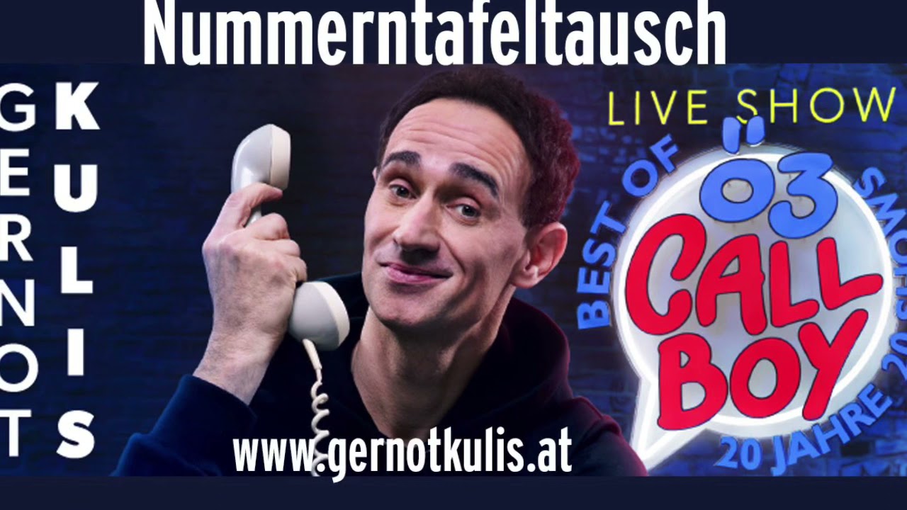 Nummerntafeltausch - Gernot Kulis - Comedy