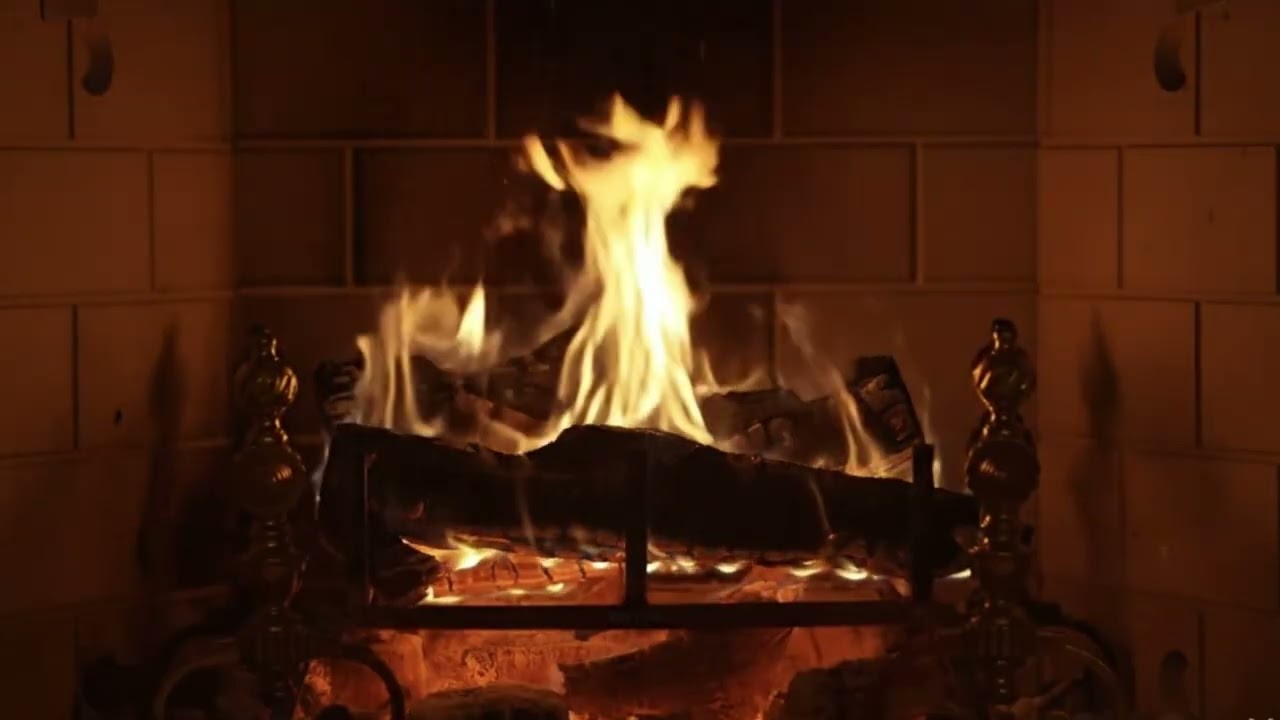 4 HOUR Epic Fireplace | Fire in 8K HDR • Hypnotic Flames & Thunderous Crackles • Ultimate Relaxation
