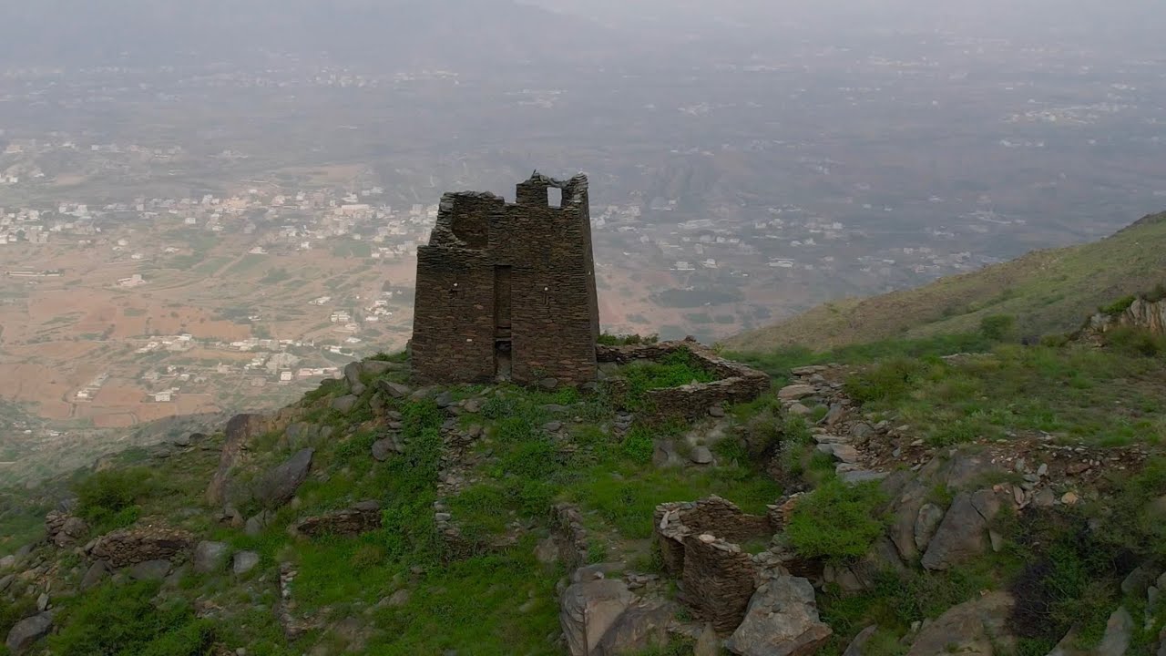 تصوير جوي من جبل هادا ٢٠-١-١٤٤٤هـ