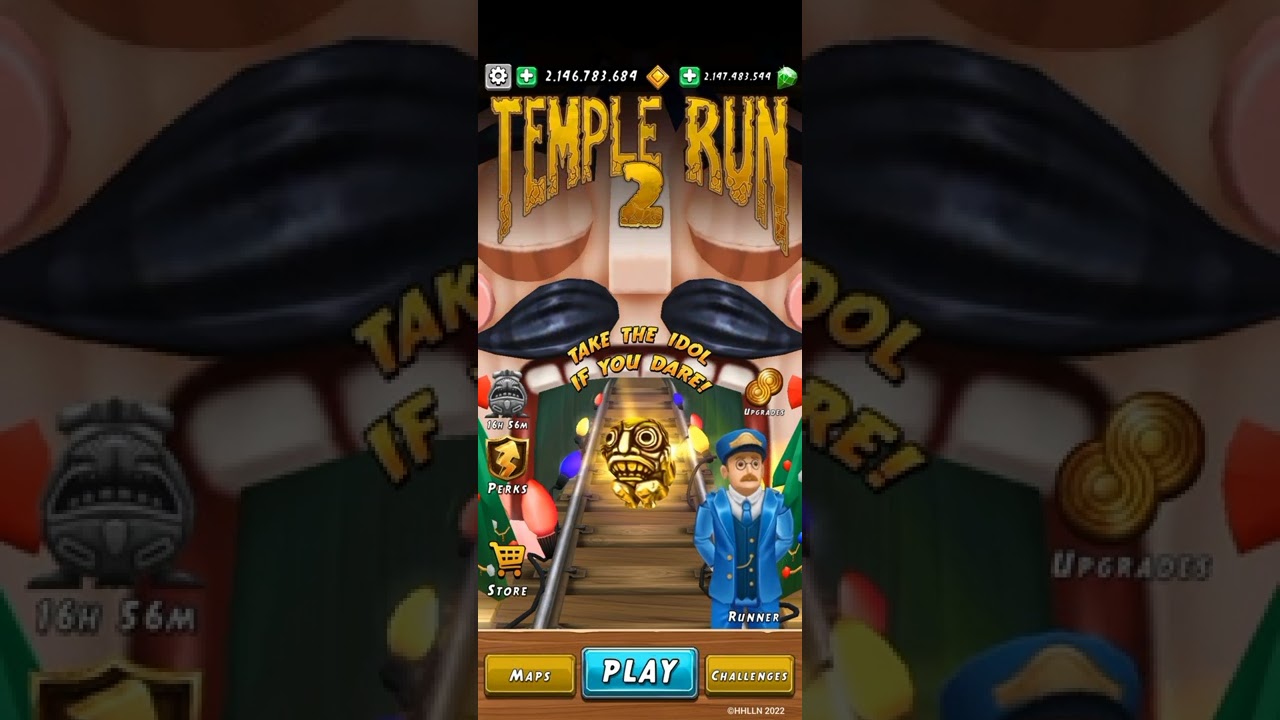 Temple Run 2 - Winter Toyland | Unlock Wally Nutt - Conductor Watty