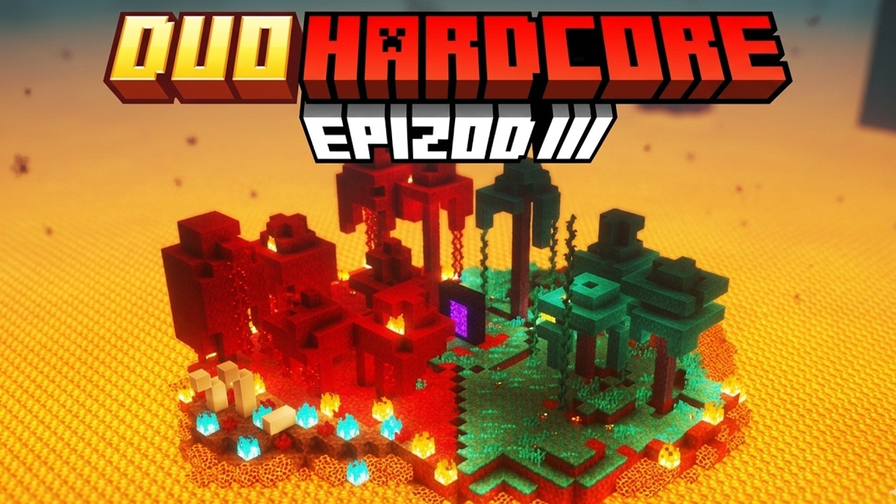 PRZETRWALIŚMY 60 DNI w DUO MINECRAFT HARDCORE na BEZLUDNEJ WYSPIE #3